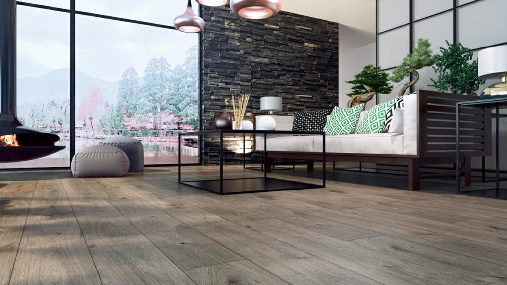 Reforma integral de un piso con suelos combinados