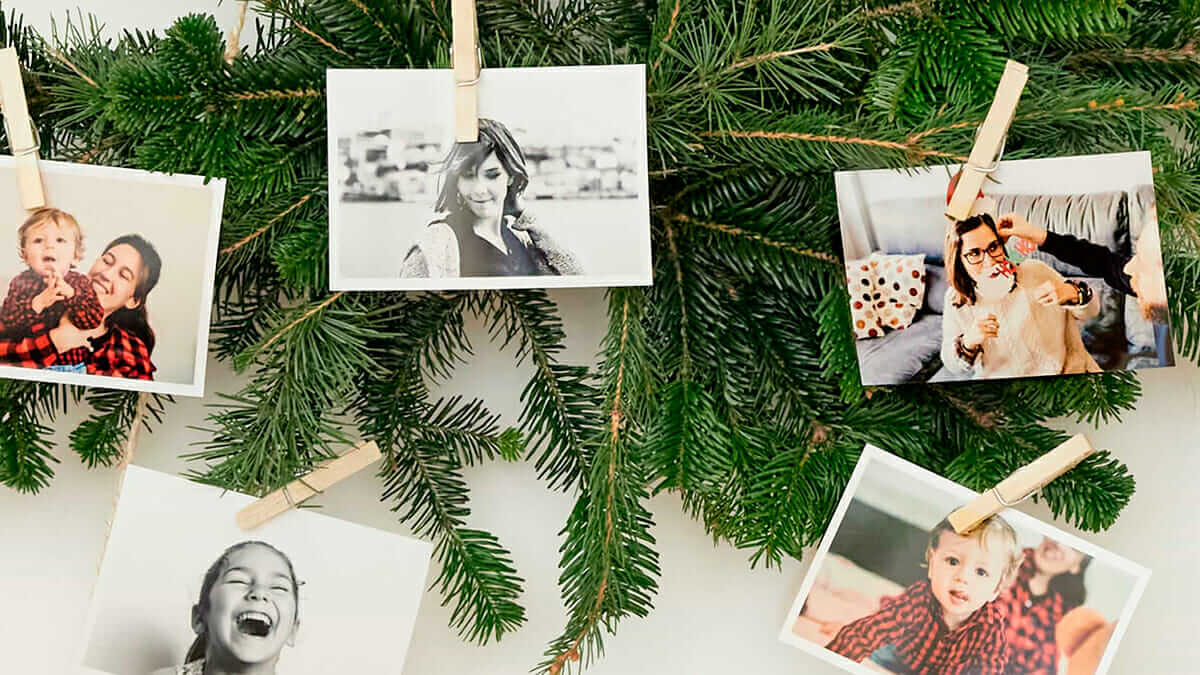 Navidad maderas natural