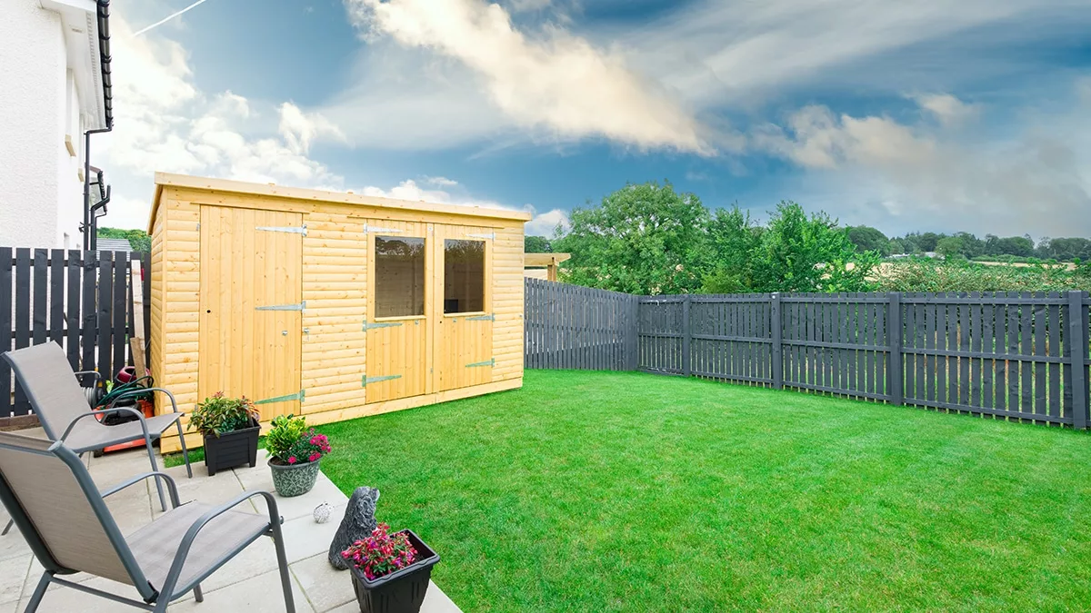 césped artificial jardín