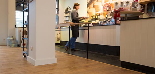 Suelos de vinilo para zonas transitadas