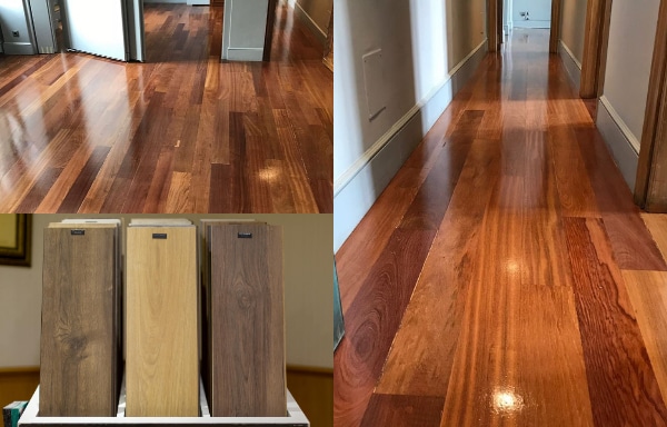 barniz al agua acuchillado de suelos de madera