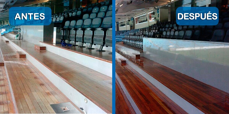 acuchillar y barnizar