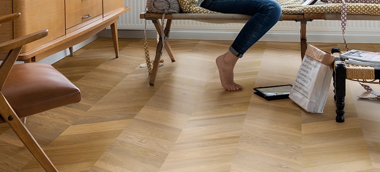 punto de Hungría en suelos decoración interiores